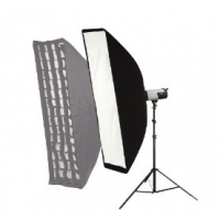 Menik SS-9 Softbox High Grade 40x140 cm met grid